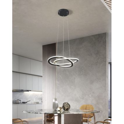 Eglo 99396 - LED Lustr na lanku ROLIMARE LED/35W/230V