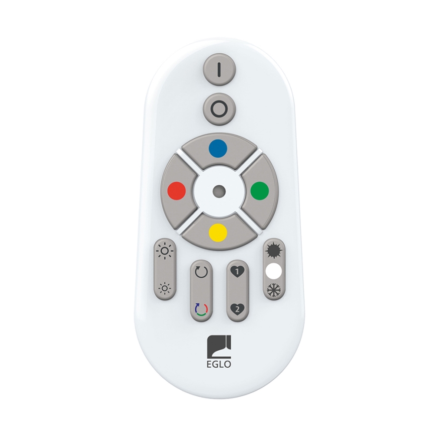 Eglo - LED RGB Stmívatelné stropní svítidlo SALOBRENA-C LED/34W/230V + DO