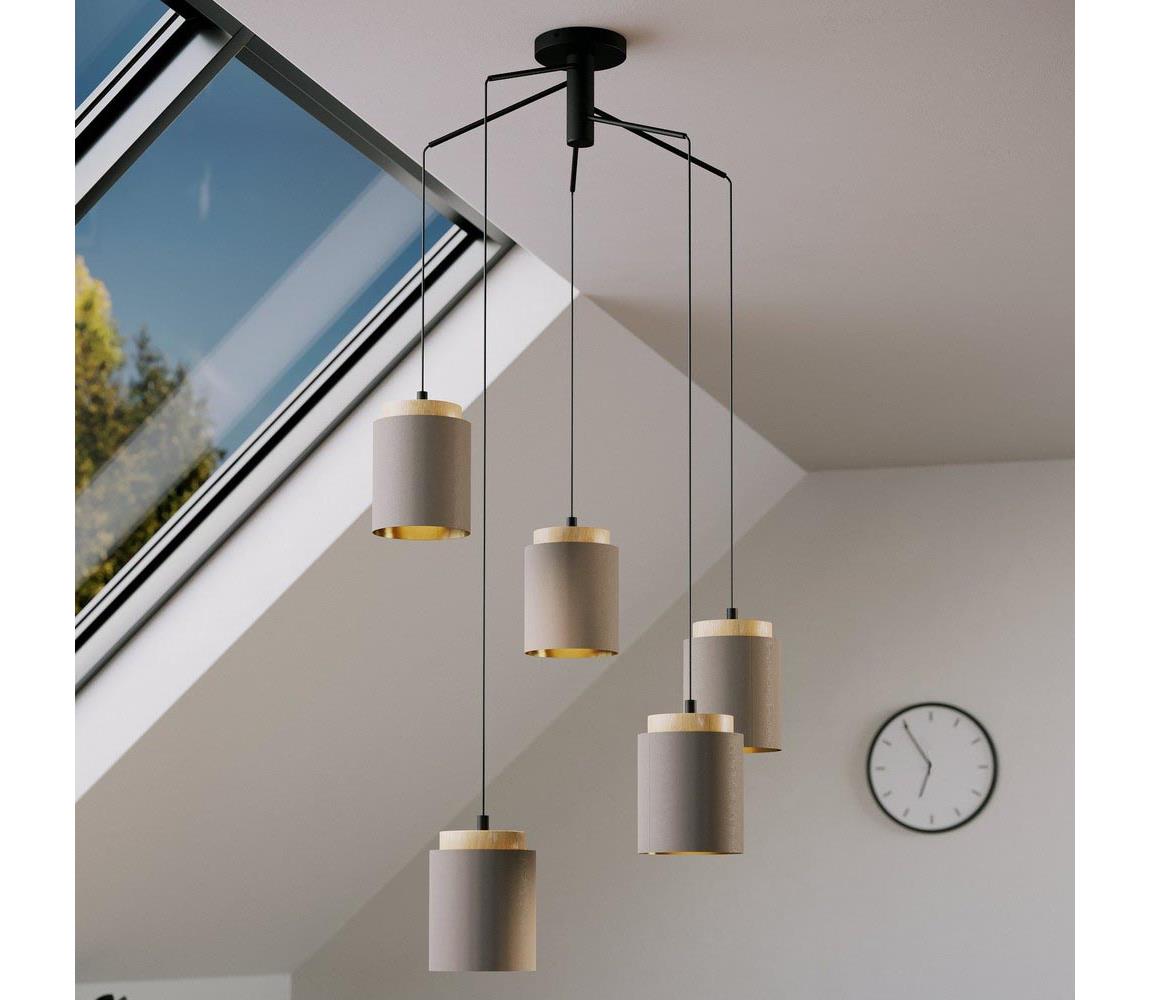 Eglo Eglo 99447 - Lustr na lanku ALBARIZA 5xE27/40W/230V EG99447