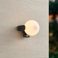 Eglo 99573 - Venkovní nástěnné svítidlo se senzorem RUBIO 1xE27/15W/230V IP44