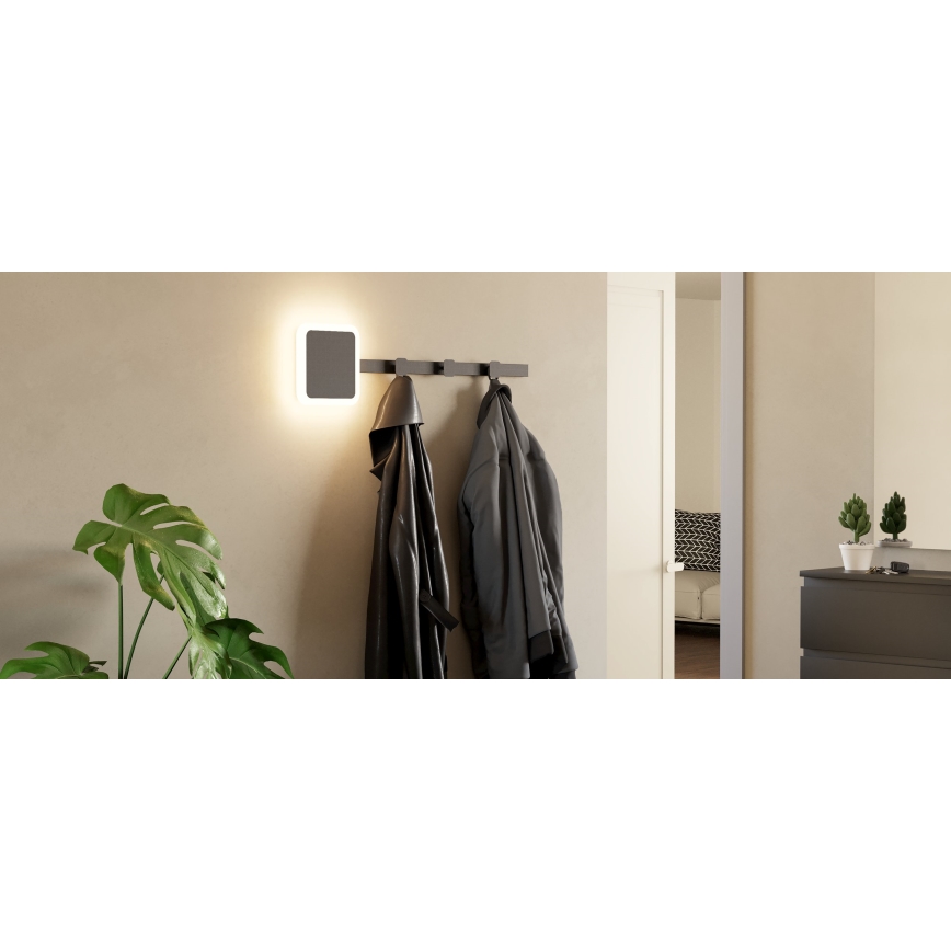 Eglo - LED Nástěnný věšák se svítidlem LED/7,8W/230V
