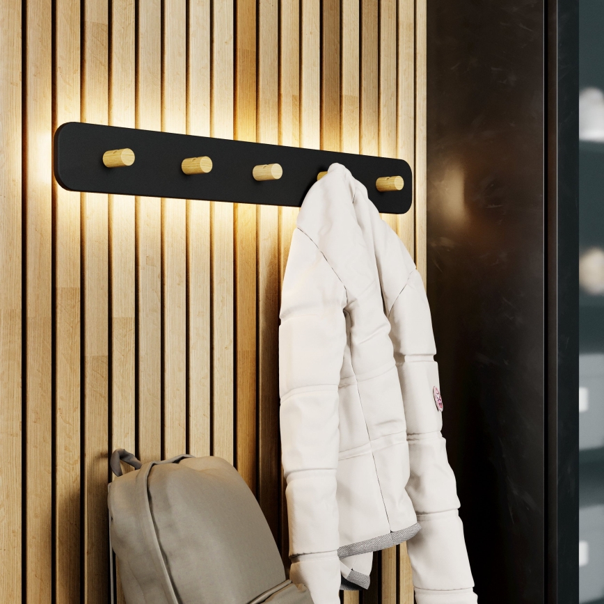 Eglo - LED Nástěnný věšák se svítidlem LED/18W/230V