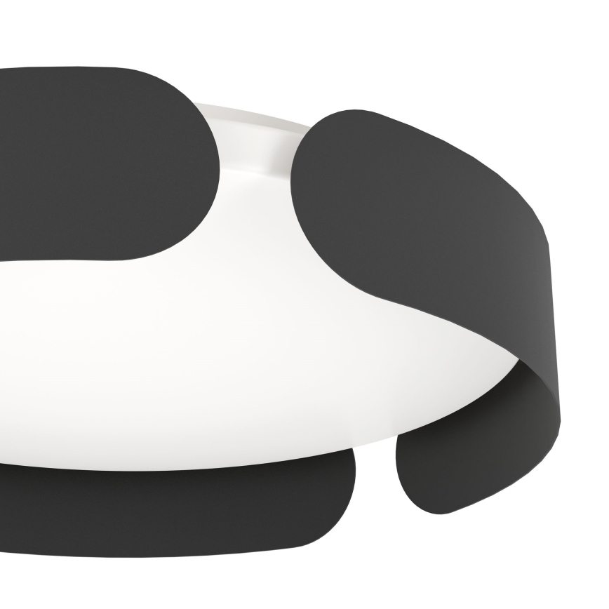 Eglo - LED Stropní svítidlo LED/20W/230V pr. 37 cm černá