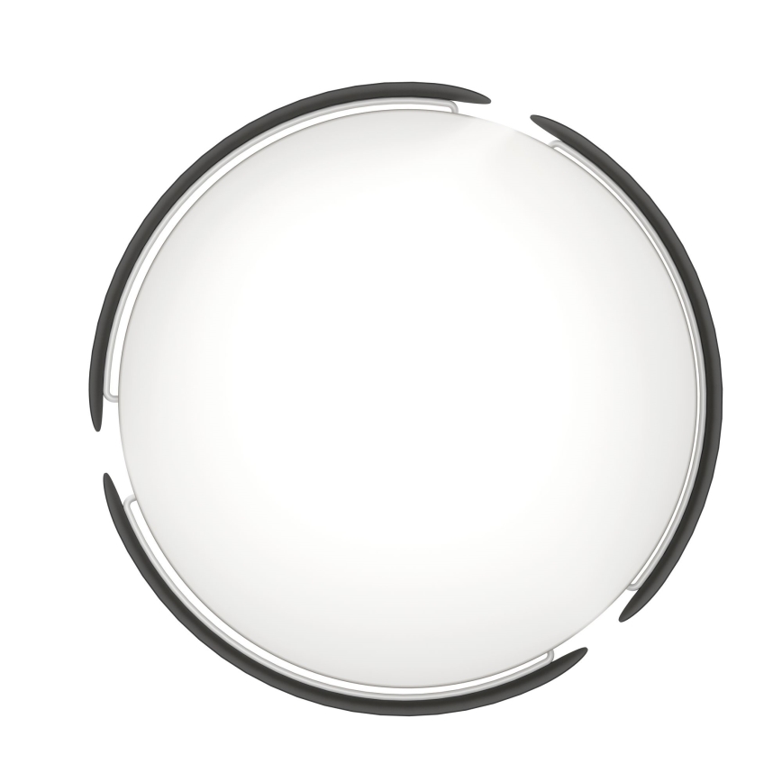 Eglo - LED Stropní svítidlo LED/20W/230V pr. 37 cm černá
