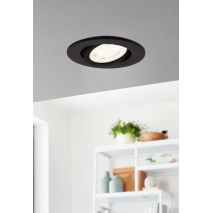 Eglo - LED RGBW Stmívatelné podhledové svítidlo LED/5W/230V 2700-6500K ZigBee