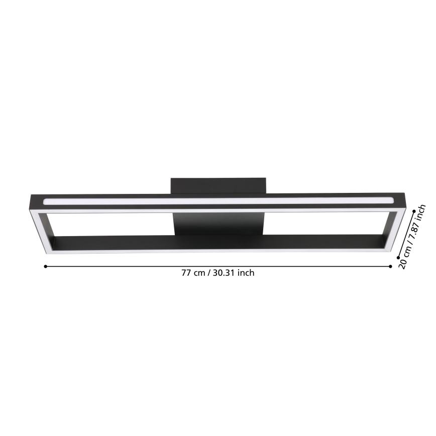 Eglo - LED Stmívatelné stropní svítidlo LED/21W/230V 2700-6500K