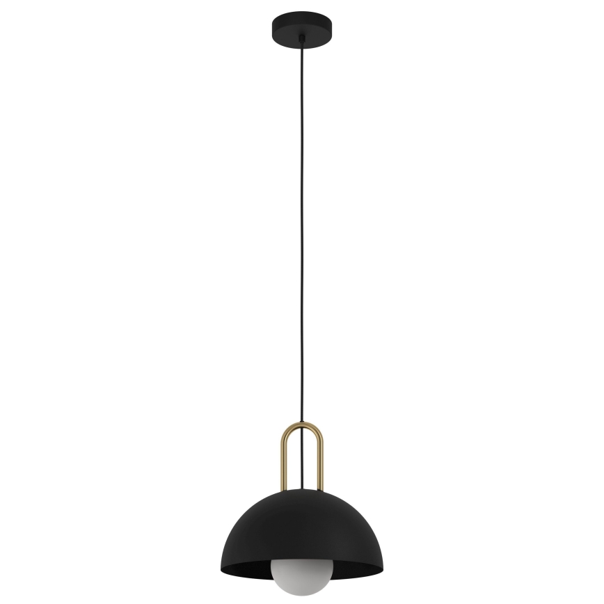 Eglo - Lustr na lanku 1xE27/40W/230V černá