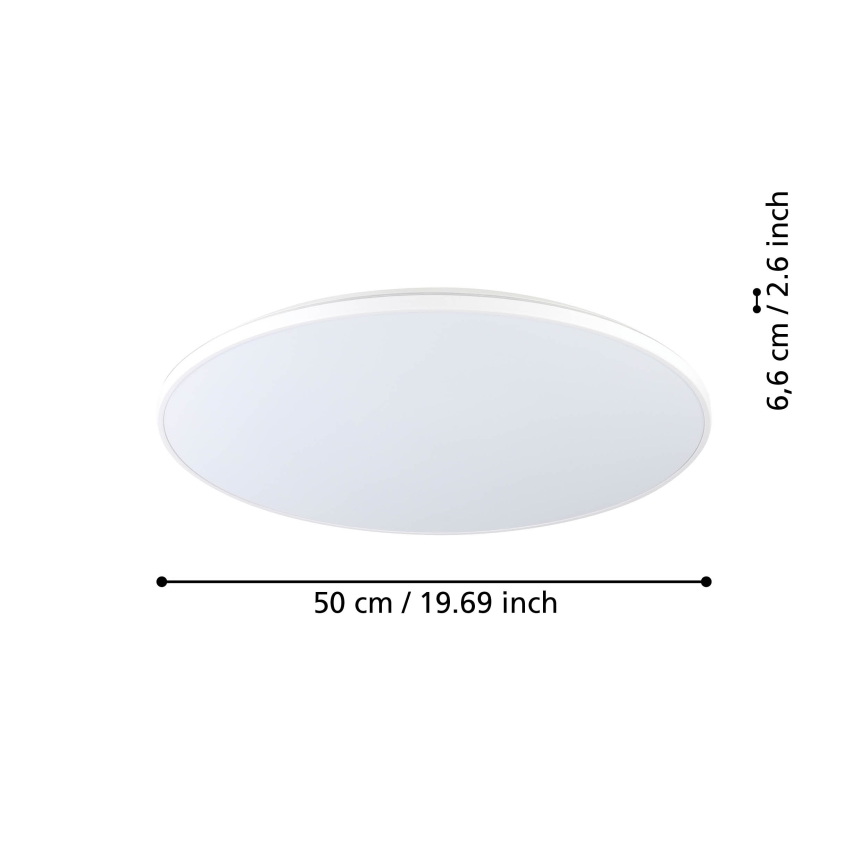 Eglo - LED Stropní svítidlo LED/29W/230V pr. 50 cm