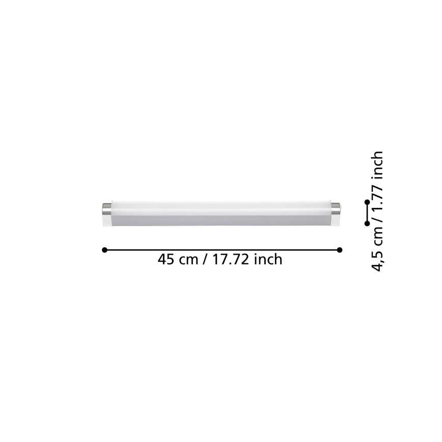 Eglo - LED Koupelnové osvětlení zrcadla LED/7,5W/230V IP44 45 cm