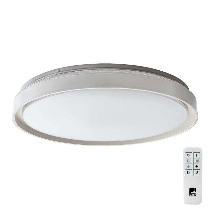Eglo - LED Stmívatelné stropní svítidlo LED/40W/230V 3000-6500K+ dálkové ovládání