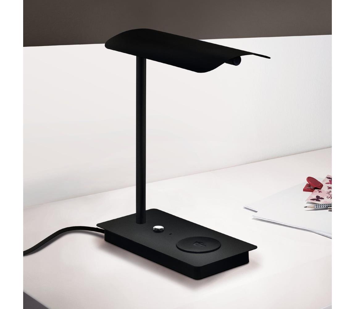 Eglo Eglo 99829 - LED Stmívatelná dotyková stolní lampa ARENAZA LED/5,8W/230V černá 