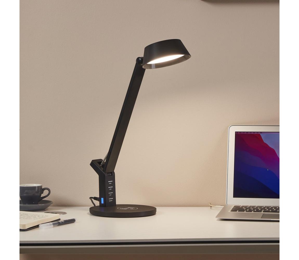 Eglo Eglo 99832 - LED Stmívatelná dotyková stolní lampa BANDERALO LED/4,8W/230V černá EG99832