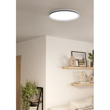 Eglo - LED RGBW Stmívatelné stropní svítidlo LED/22W/230V 3000-6500K + dálkové ovládání