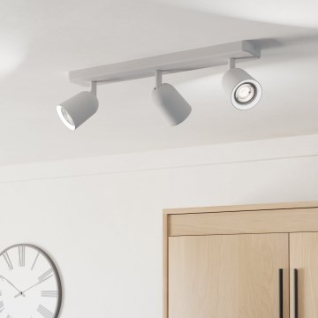 Eglo - Bodové svítidlo 3xGU10/10W/230V bílá