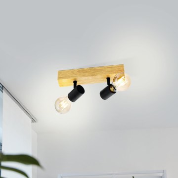 Eglo - Bodové svítidlo TOWNSHEND 2xE27/60W/230V