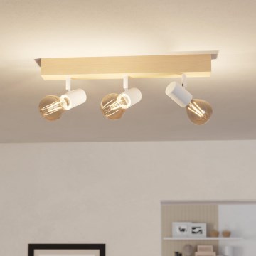 Eglo - Bodové svítidlo TOWNSHEND 3xE27/60W/230V - FSC certifikováno