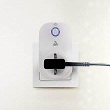 Eglo - Chytrá zásuvka Connect plug PLUS 2300W Bluetooth