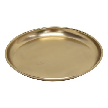 Eglo - Dekorační podnos pr. 20,5 cm zlatá