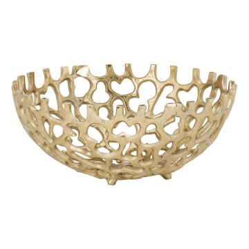 Eglo - Dekorační podnos pr. 20,5 cm zlatá