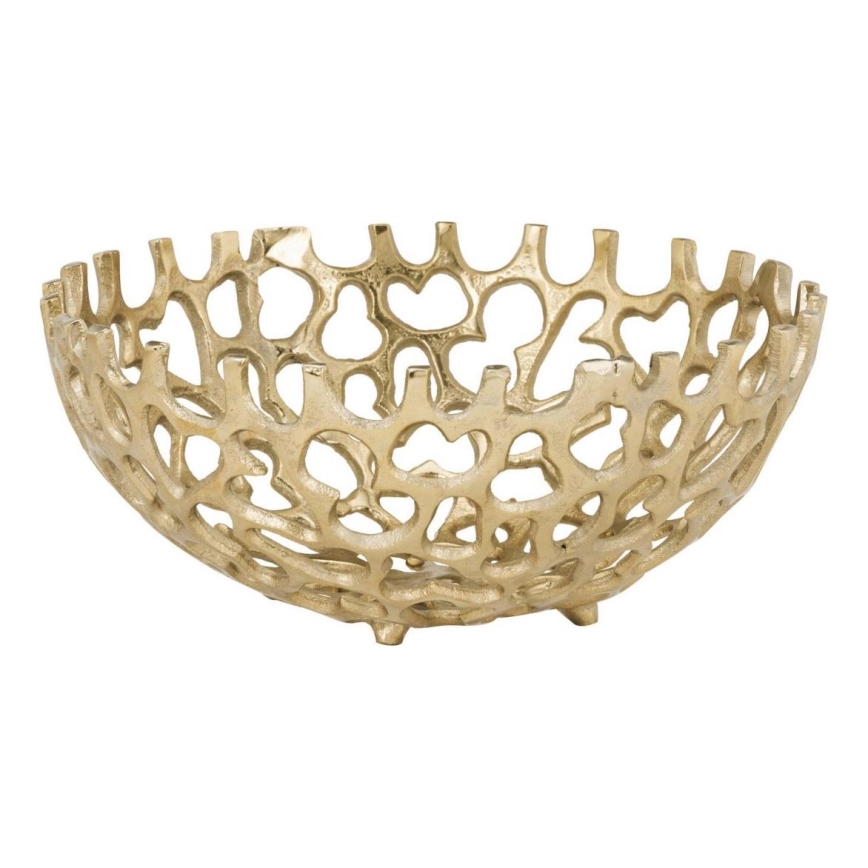 Eglo - Dekorační podnos pr. 20,5 cm zlatá