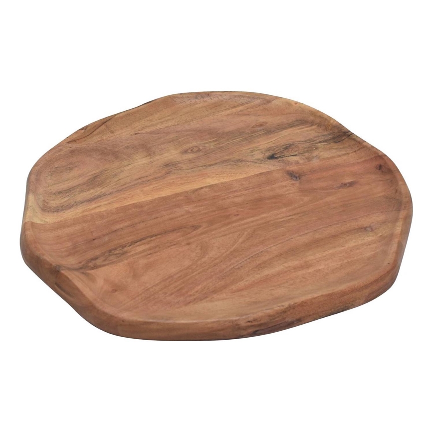 Eglo - Dekorační podnos pr. 20 cm dřevo