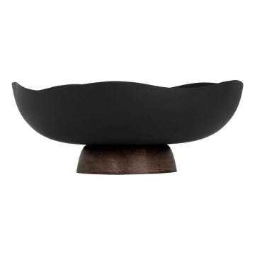 Eglo - Dekorační podnos pr. 25 cm černá