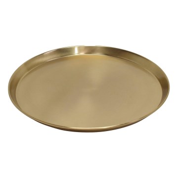Eglo - Dekorační podnos pr. 33 cm zlatá
