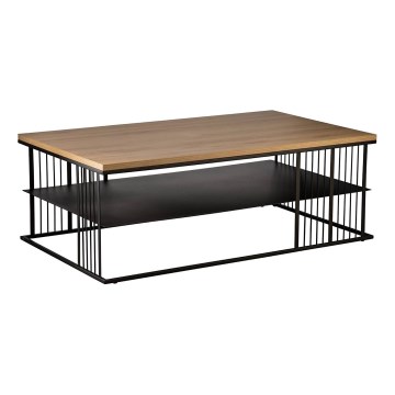 Eglo - Konferenční stolek 36x100 cm hnědá/černá - FSC certifikováno