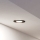 Eglo - LED Koupelnové podhledové bodové svítidlo 1xGU10/4,5W/230V IP44 černá