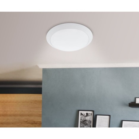 Eglo - LED Koupelnové stropní svítidlo LED/11W/230V bílá IP44