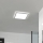 Eglo - LED Koupelnové stropní svítidlo LED/17,6W/230V 2700K/4000K/6500K 39x39 cm IP44 bílá