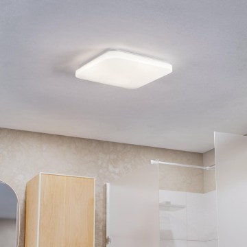 Eglo - LED Koupelnové stropní svítidlo LED/18W/230V 3000/4000/6000K 33x33 cm IP44