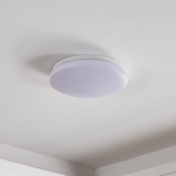 Eglo - LED Koupelnové stropní svítidlo LED/18W/230V pr. 31 cm IP54 bílá