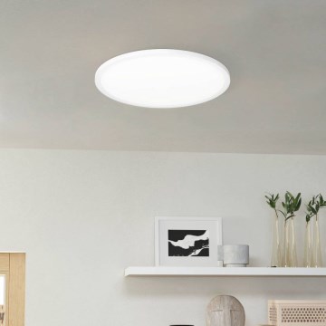 Eglo - LED Koupelnové stropní svítidlo LED/20,2W/230V pr. 39 cm IP54 bílá