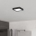 Eglo - LED Koupelnové stropní svítidlo LED/7W/230V 2700/4000/6500K 15x15 cm IP44 černá