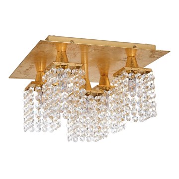 Eglo - LED Křišťálový přisazený lustr 5xG9/3W/230V