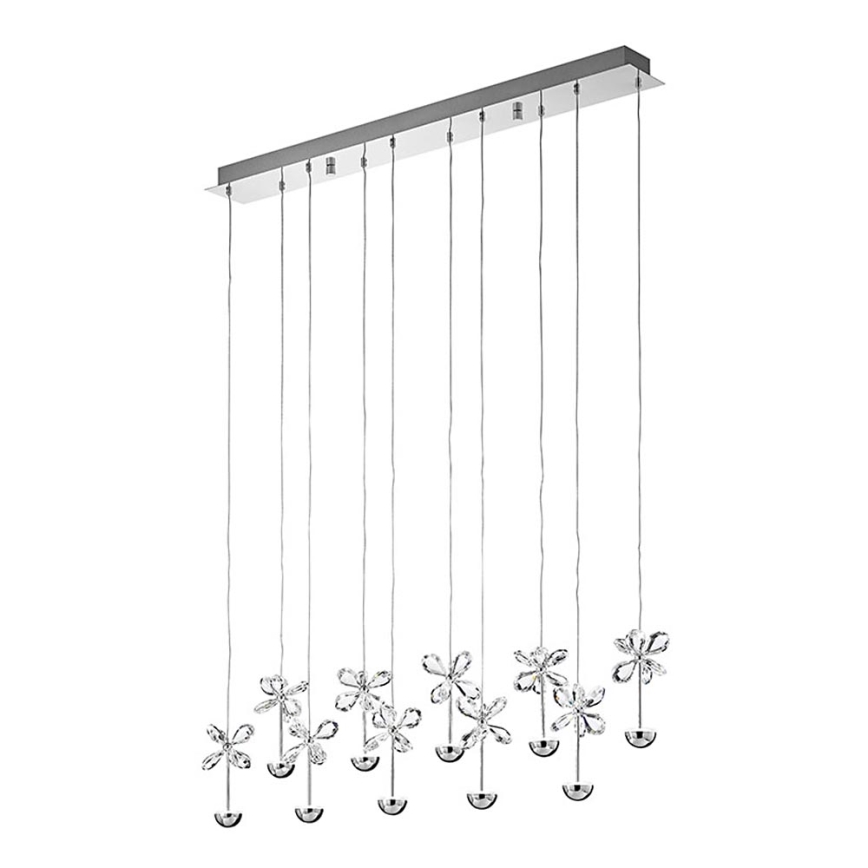 Eglo - LED Lustr na lanku 10xLED/2,5W/230V