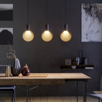 Eglo - LED Lustr na lanku 3xGU10/4,5W/230V 3000K