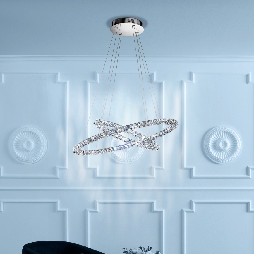 Eglo - LED Lustr na lanku LED/56,1W/230V