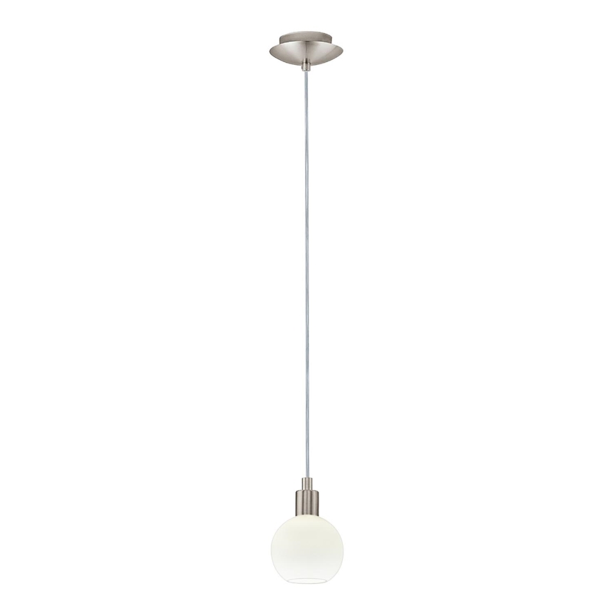 Eglo - LED Lustr na lanku MY CHOICE 1xE14/4W/230V  matný chrom/bílá