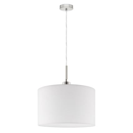 Eglo - LED Lustr na lanku TUNJA 1xE27/60W/230V bílá