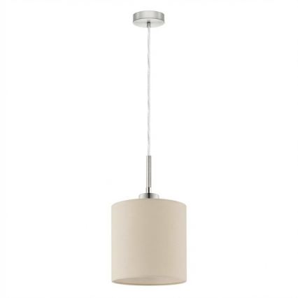 Eglo - LED Lustr na lanku TUNJA 1xE27/60W/230V krémová