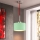 Eglo - LED Lustr na lanku TUNJA 1xE27/60W/230V pr. 20 cm zelená/červená
