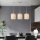 Eglo - LED Lustr na lanku TUNJA 3xE27/60W/230V krémová