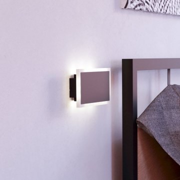 Eglo - LED Nástěnné svítidlo LED/12W/230V 3000K 12x23 cm černá