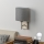 Eglo - LED  Nástěnné svítidlo TUNJA 1xE27/60W/230V matný chrom/šedá