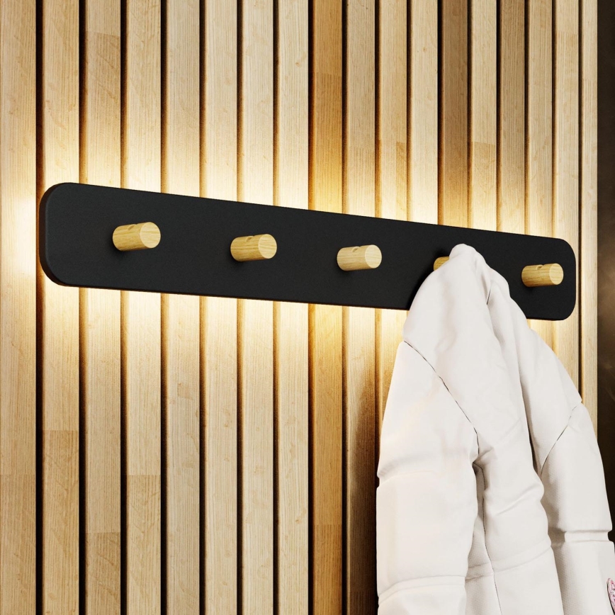 Eglo - LED Nástěnný věšák se svítidlem LED/18W/230V