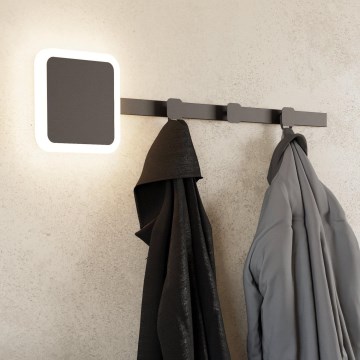 Eglo - LED Nástěnný věšák se svítidlem LED/7,8W/230V