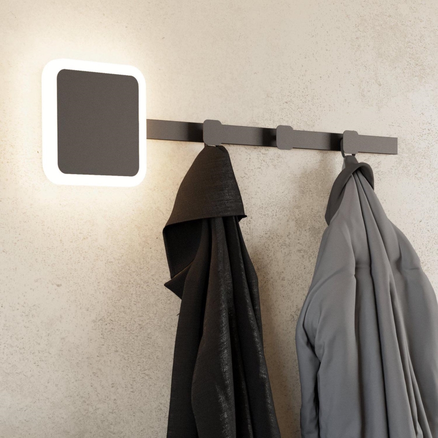 Eglo - LED Nástěnný věšák se svítidlem LED/7,8W/230V