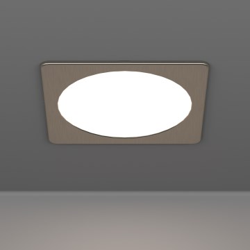 Eglo - LED Podhledové svítidlo LED/10,5W/230V 2700/4000/6500K 16,6x16,6 cm matný chrom